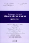 Bilgi Edinme Hakkı Kanunu